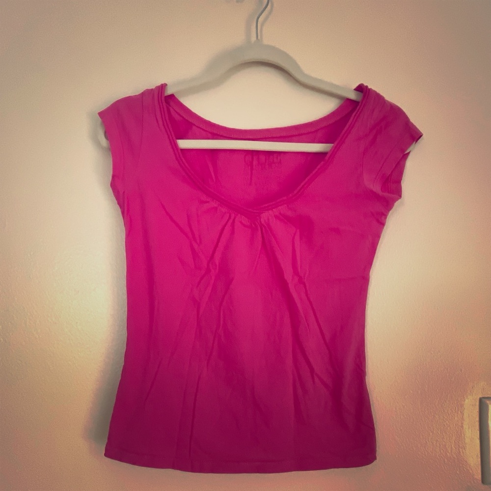 Women’s Beautiful Pink Colored T-Shirt
